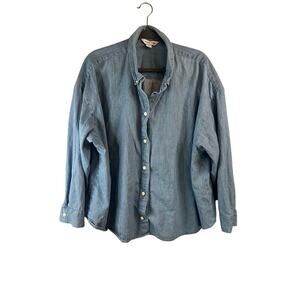 Old Navy Womens Denim Top Size 3XL